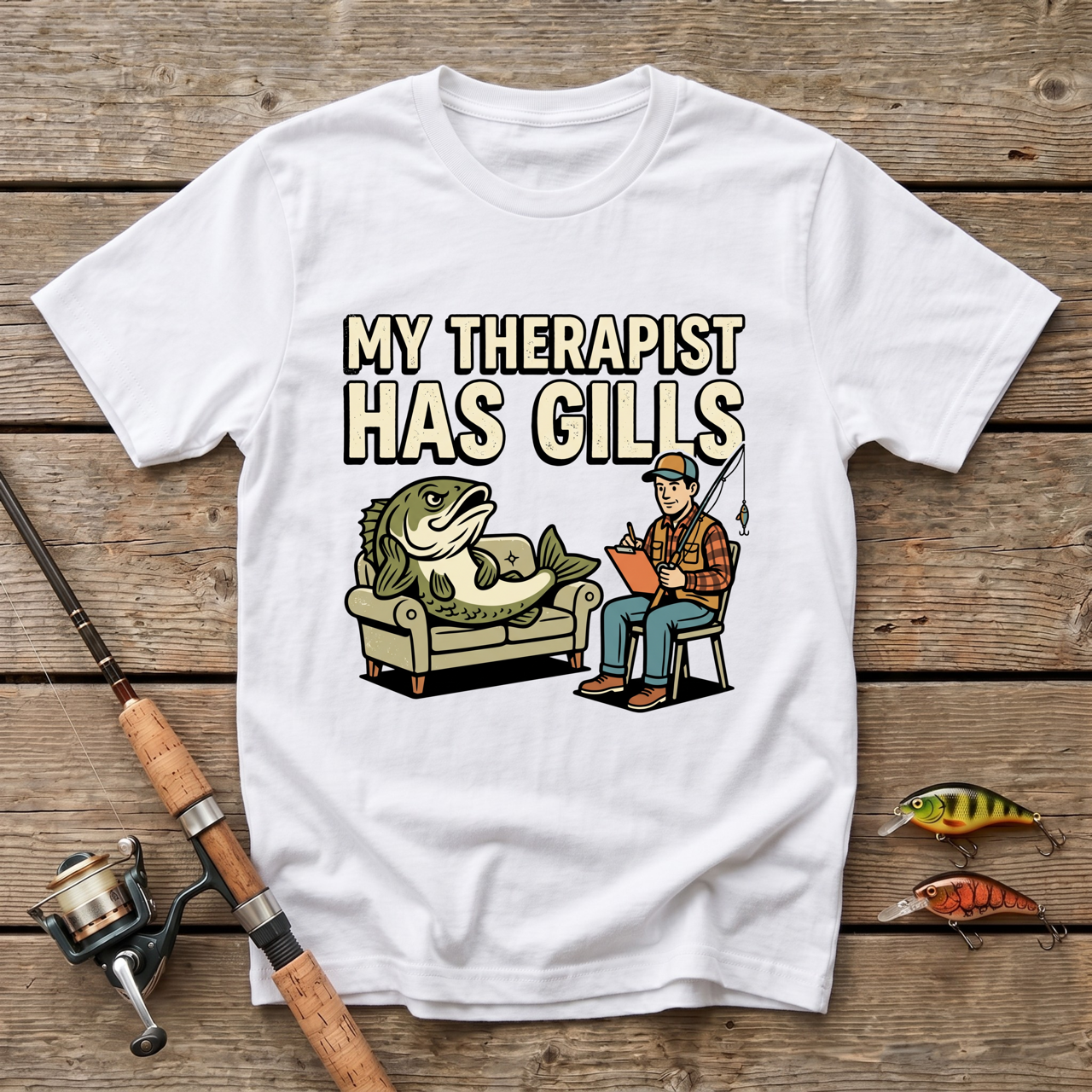My Therapist Has Gills T-Shirt