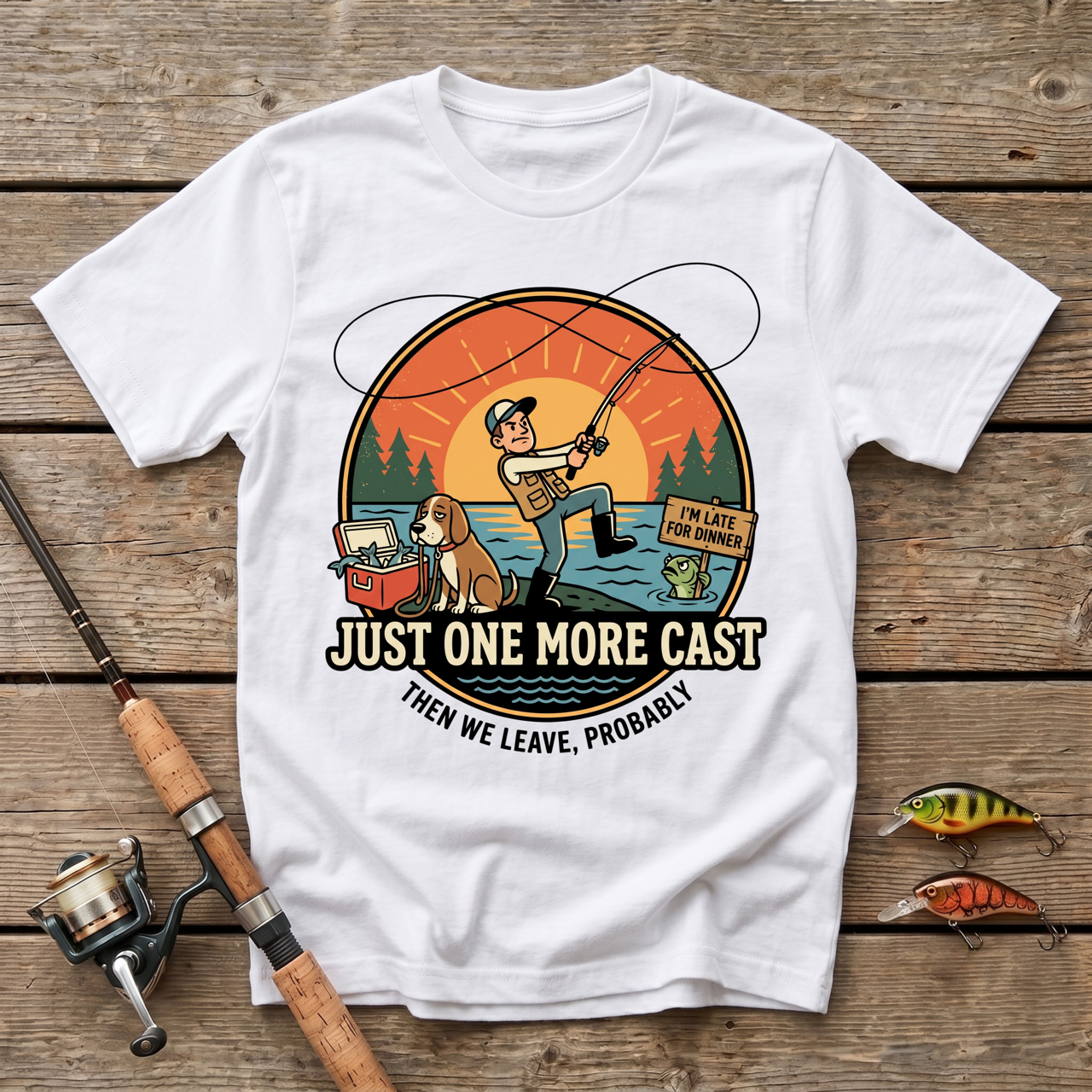Just One More Cast T-Shirt
