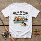 Here For The Snacks And Maybe Fish T-Shirt