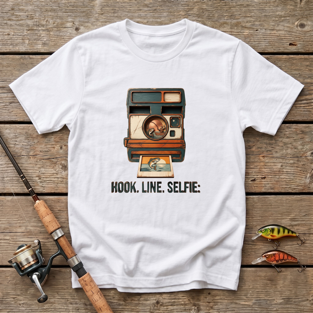 Hook. Line. Selfie T-Shirt
