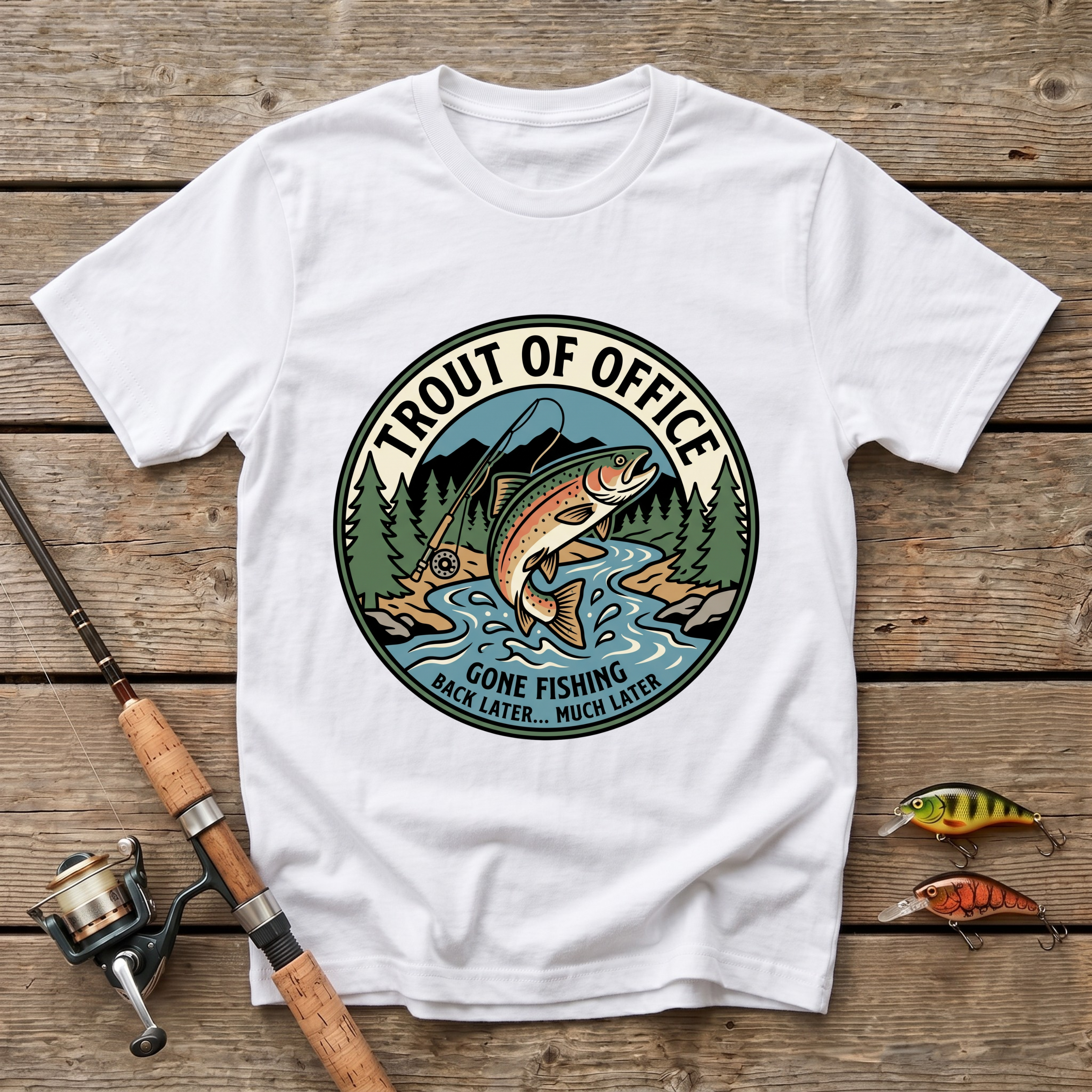 Trout Of Office T-Shirt