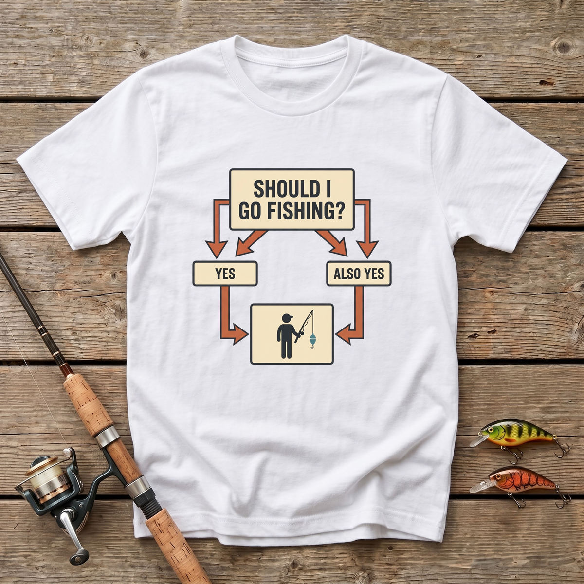 Should I Fish T-Shirt
