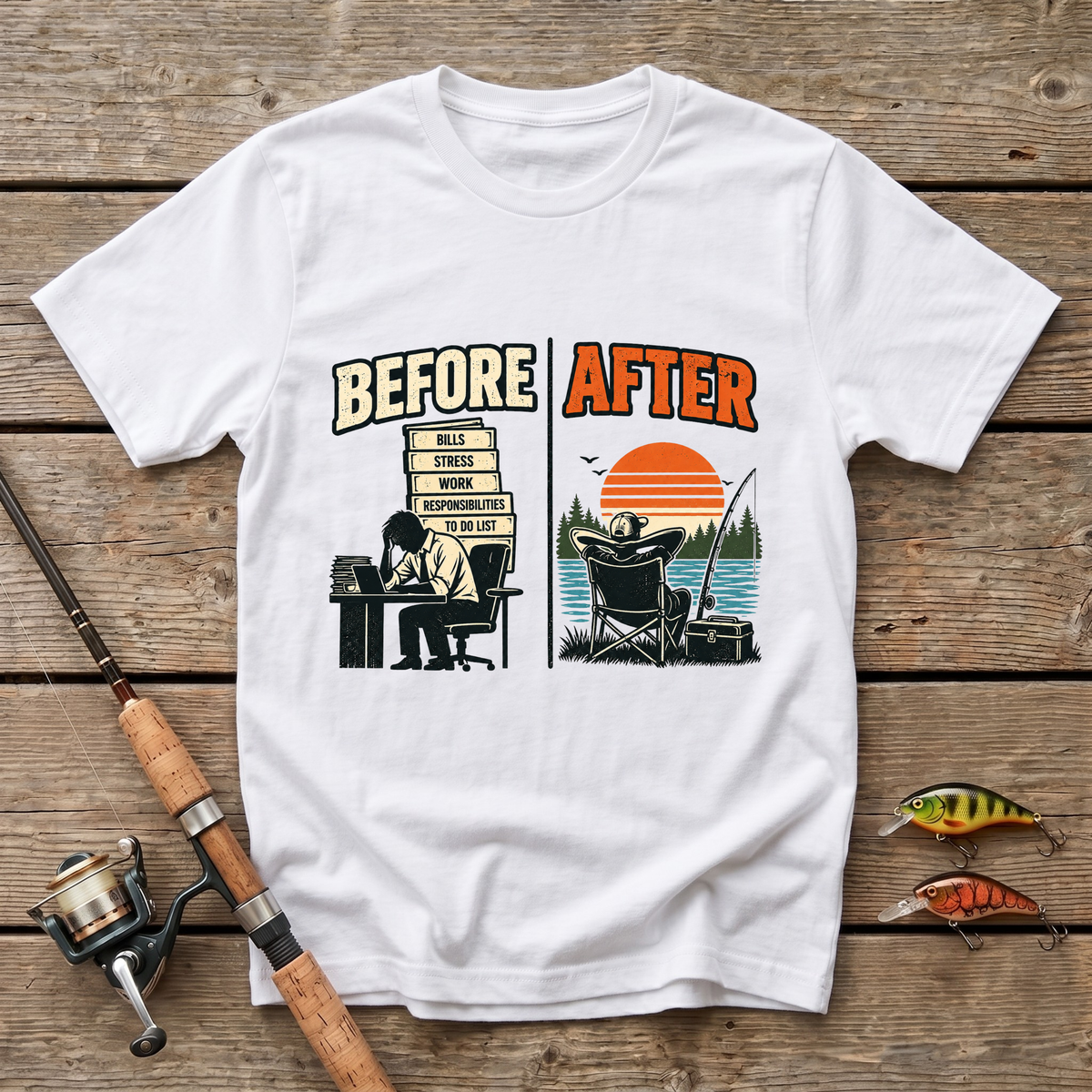Before And T-Shirt