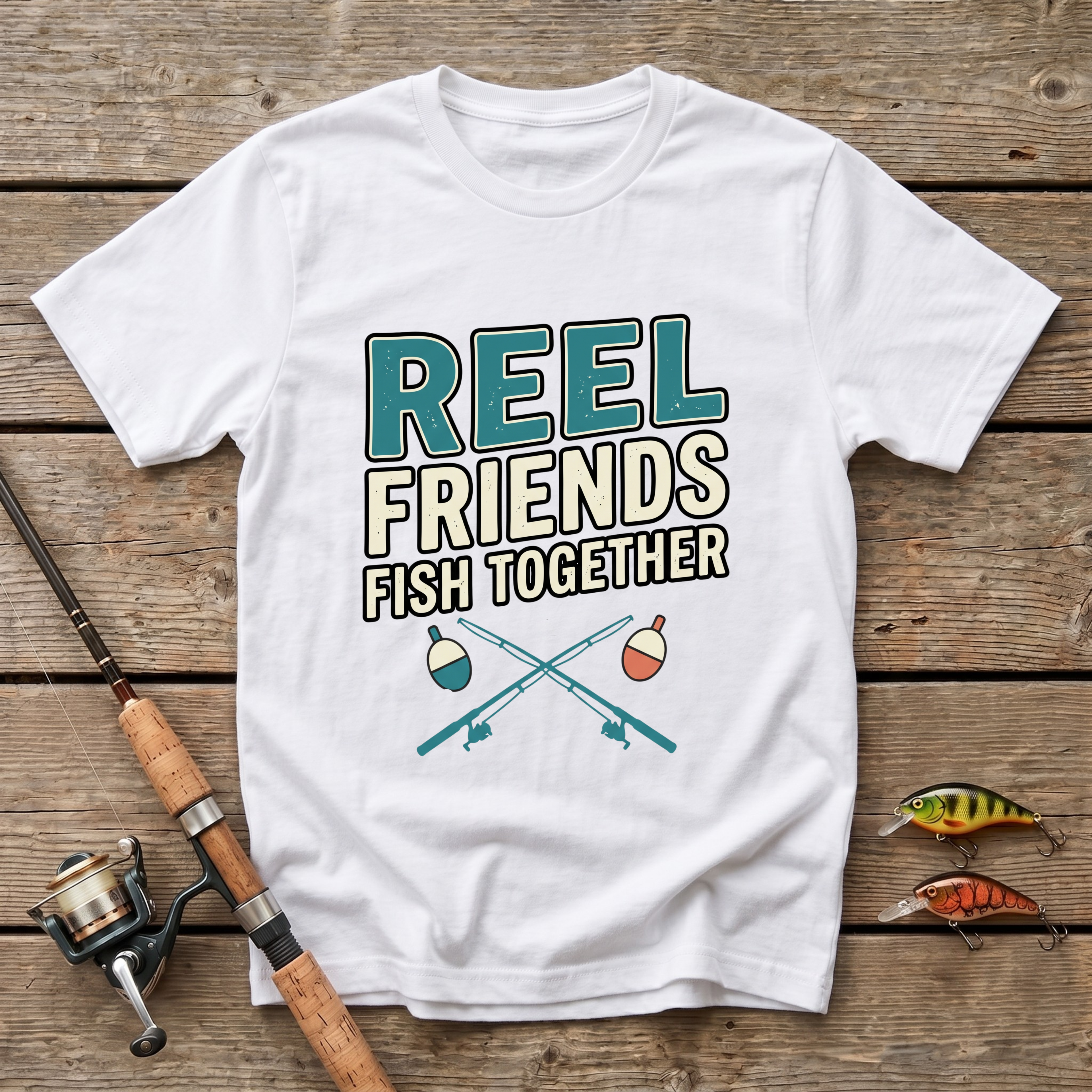 Reel Friends Fish Together T-Shirt