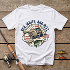 Red, White And Reel T-Shirt