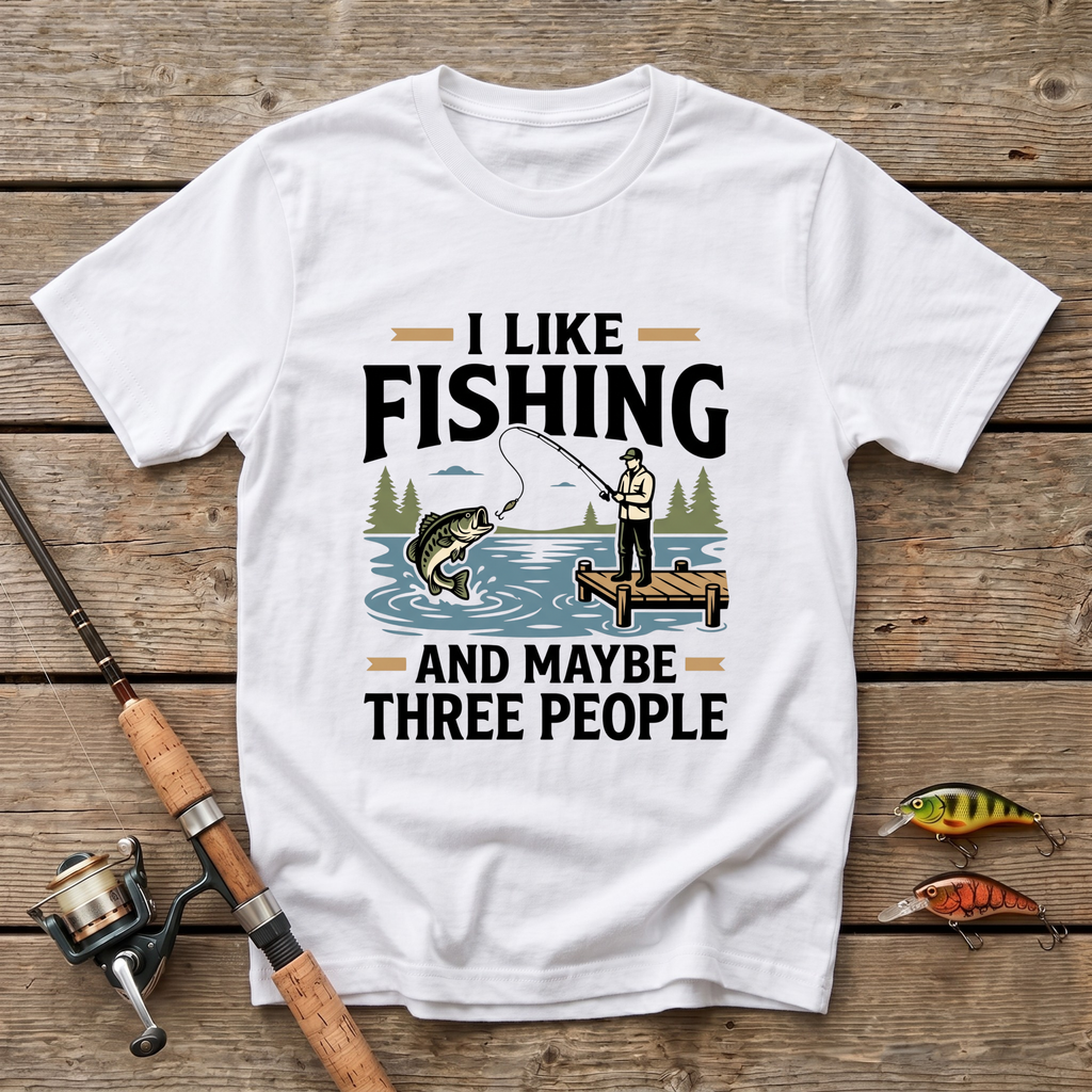 I Like Three People T-Shirt