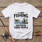 I Like Three People T-Shirt