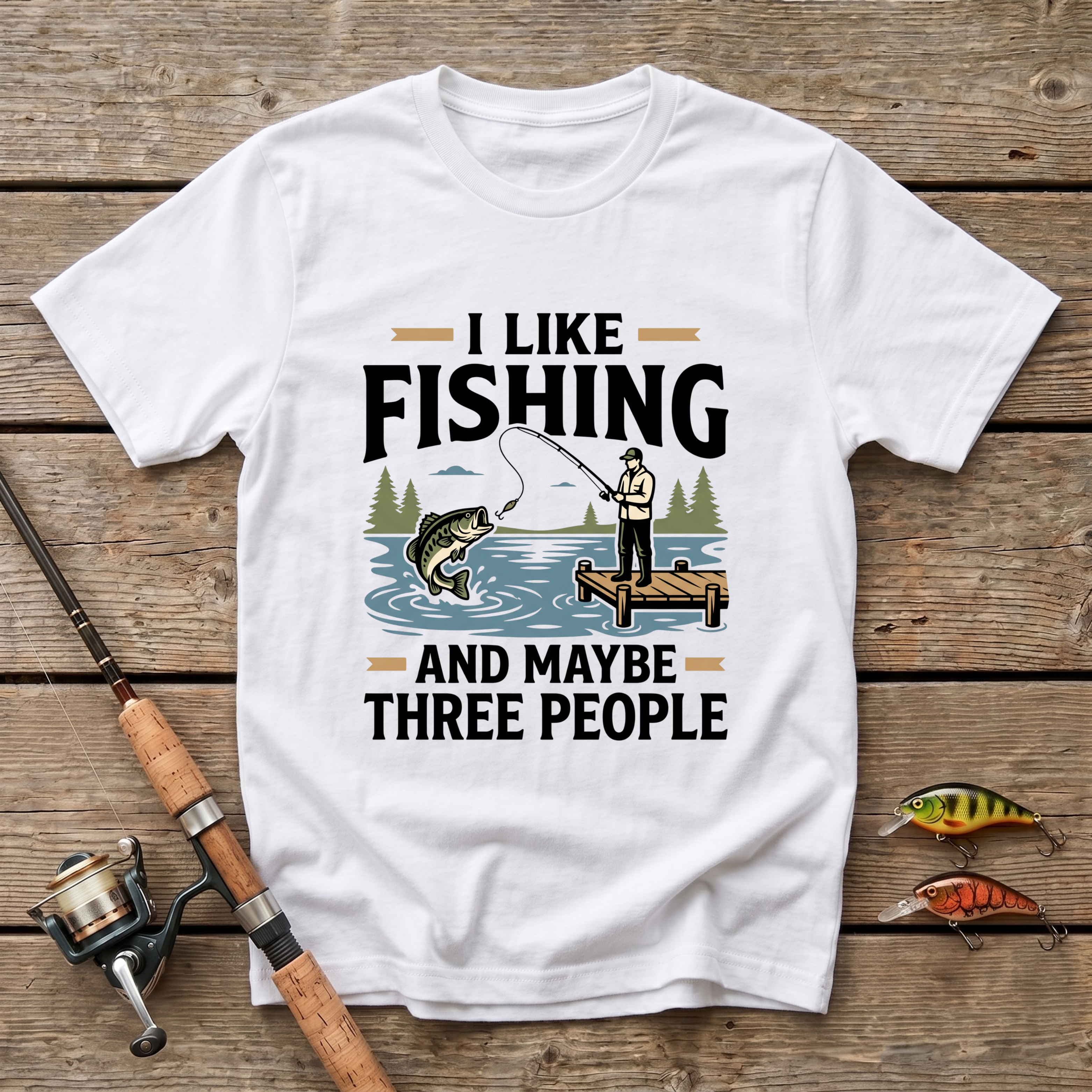 I Like Three People T-Shirt
