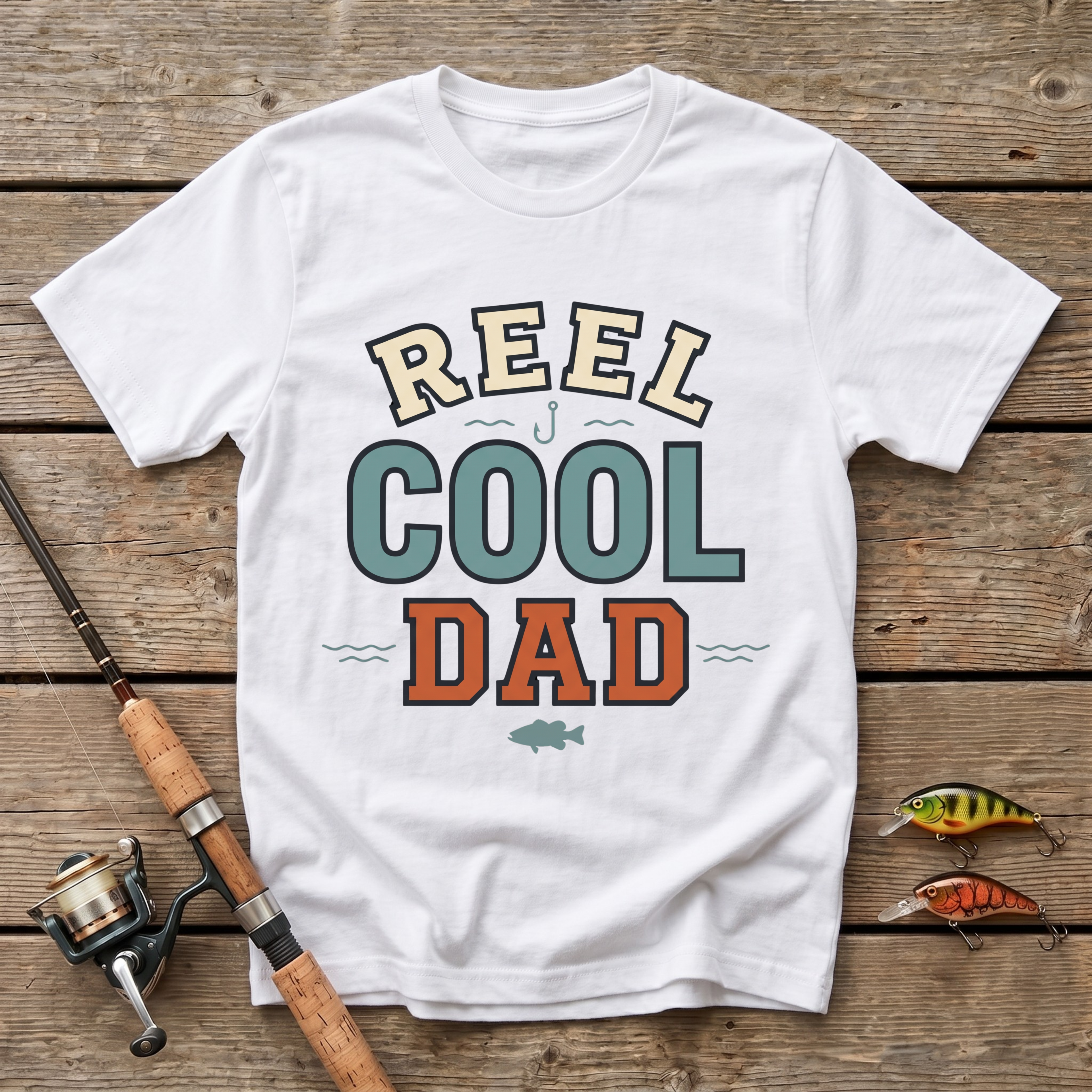Reel Cool Dad T-Shirt