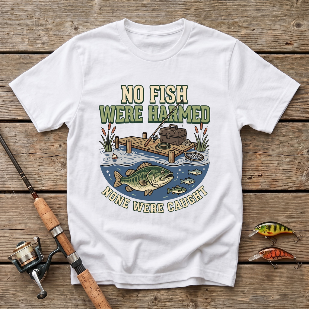No Fish Were Harmed T-Shirt