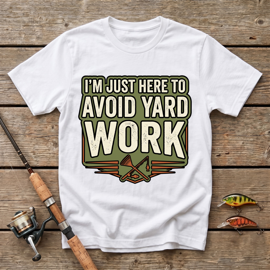 I'm Just Here To Avoid Yard Work T-Shirt