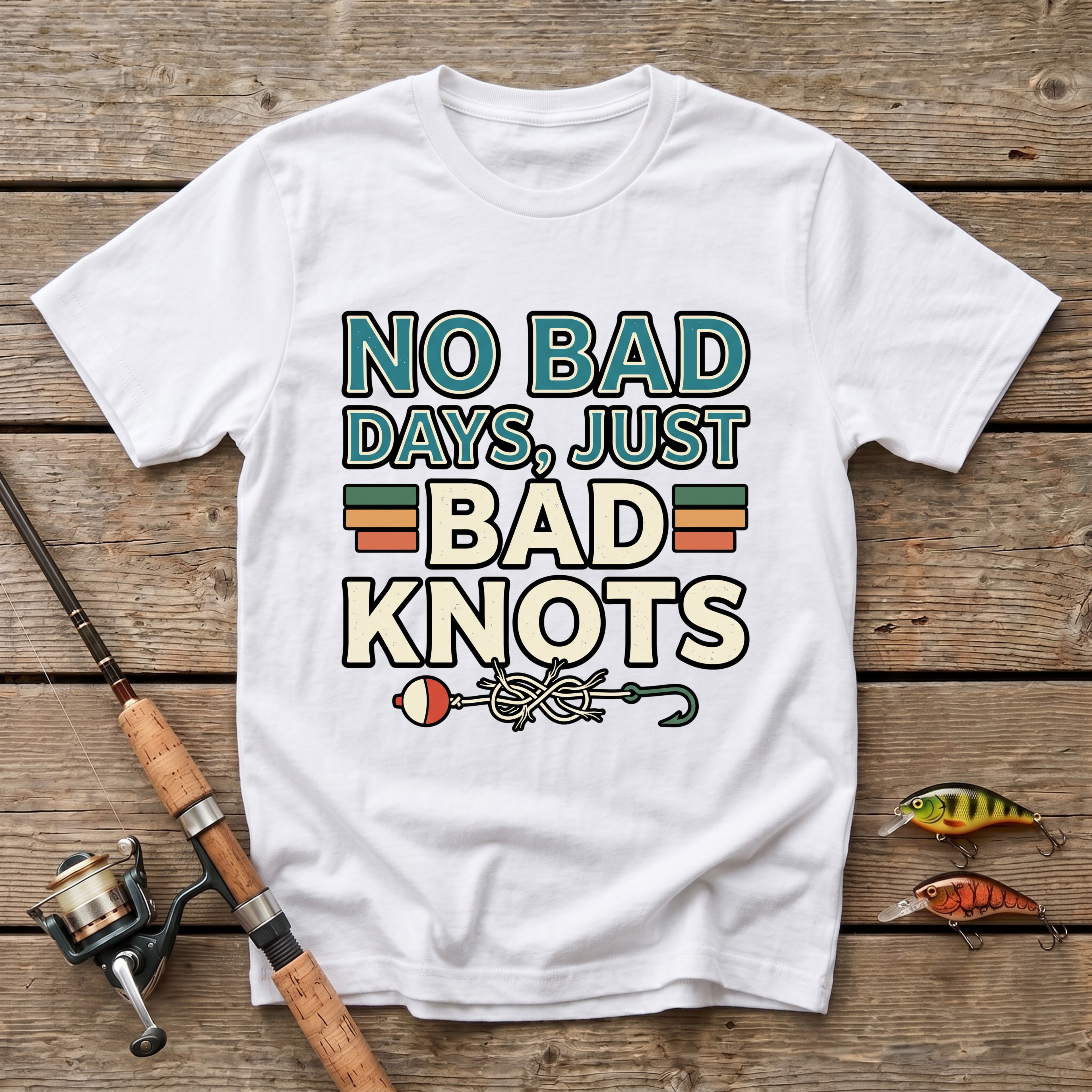 No Bad Days, Just Bad Knots T-Shirt
