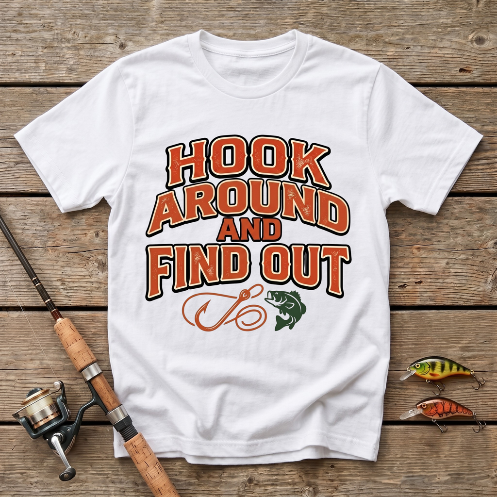 Hook Around And Find Out T-Shirt