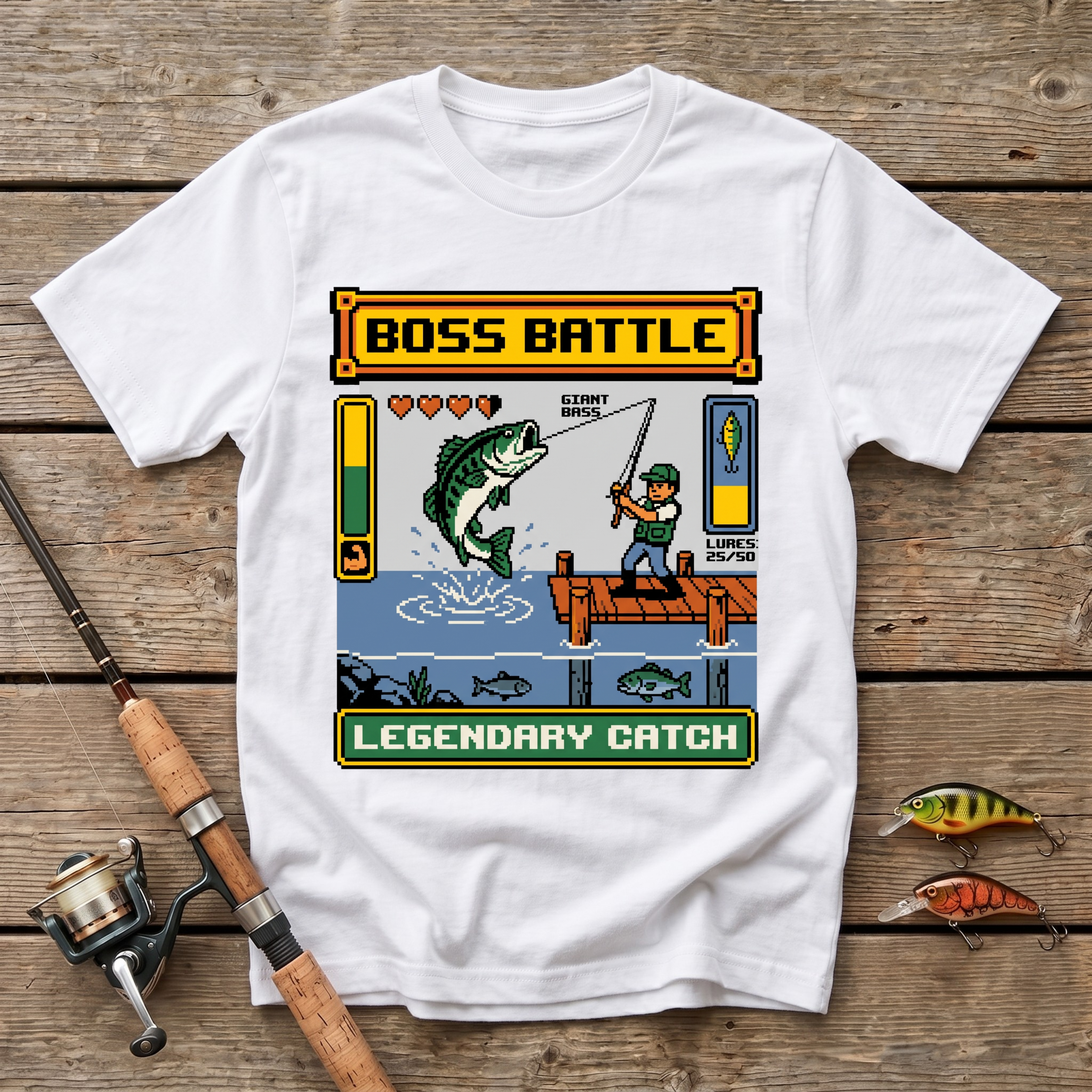 Boss Battle Legendary Catch T-Shirt