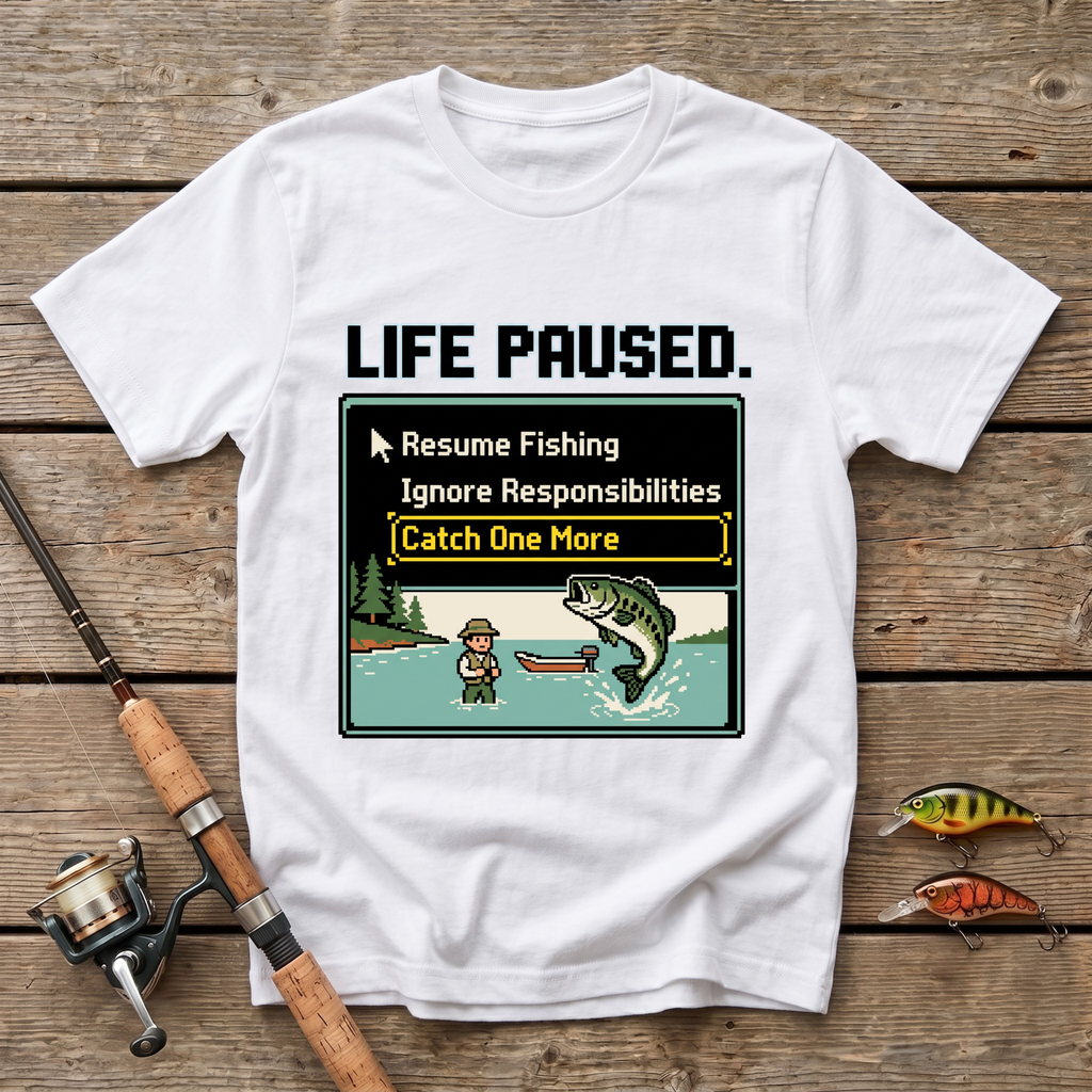 Life Paused, Catch One More T-Shirt