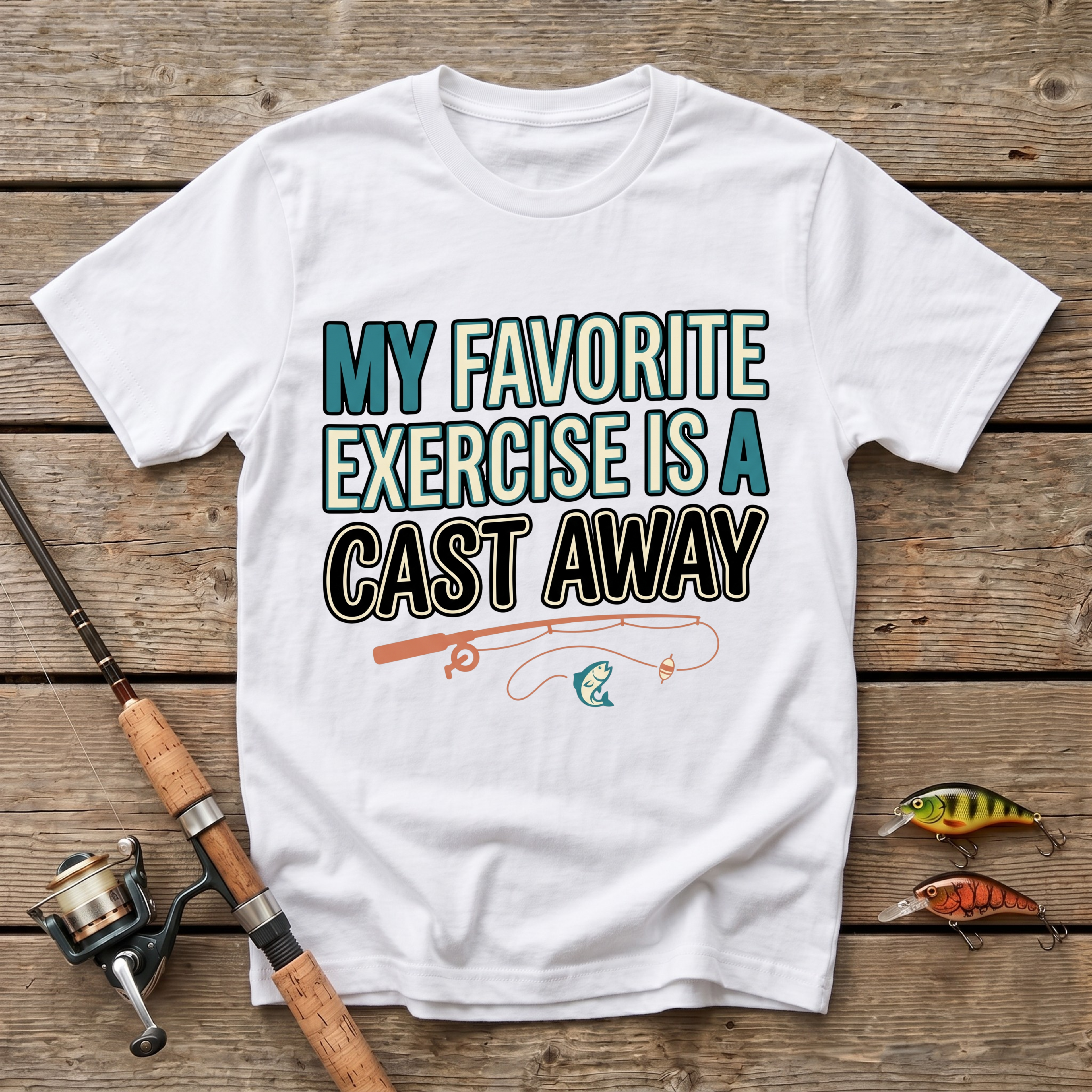 My Favorite Excercise Is A Cast Away T-Shirt