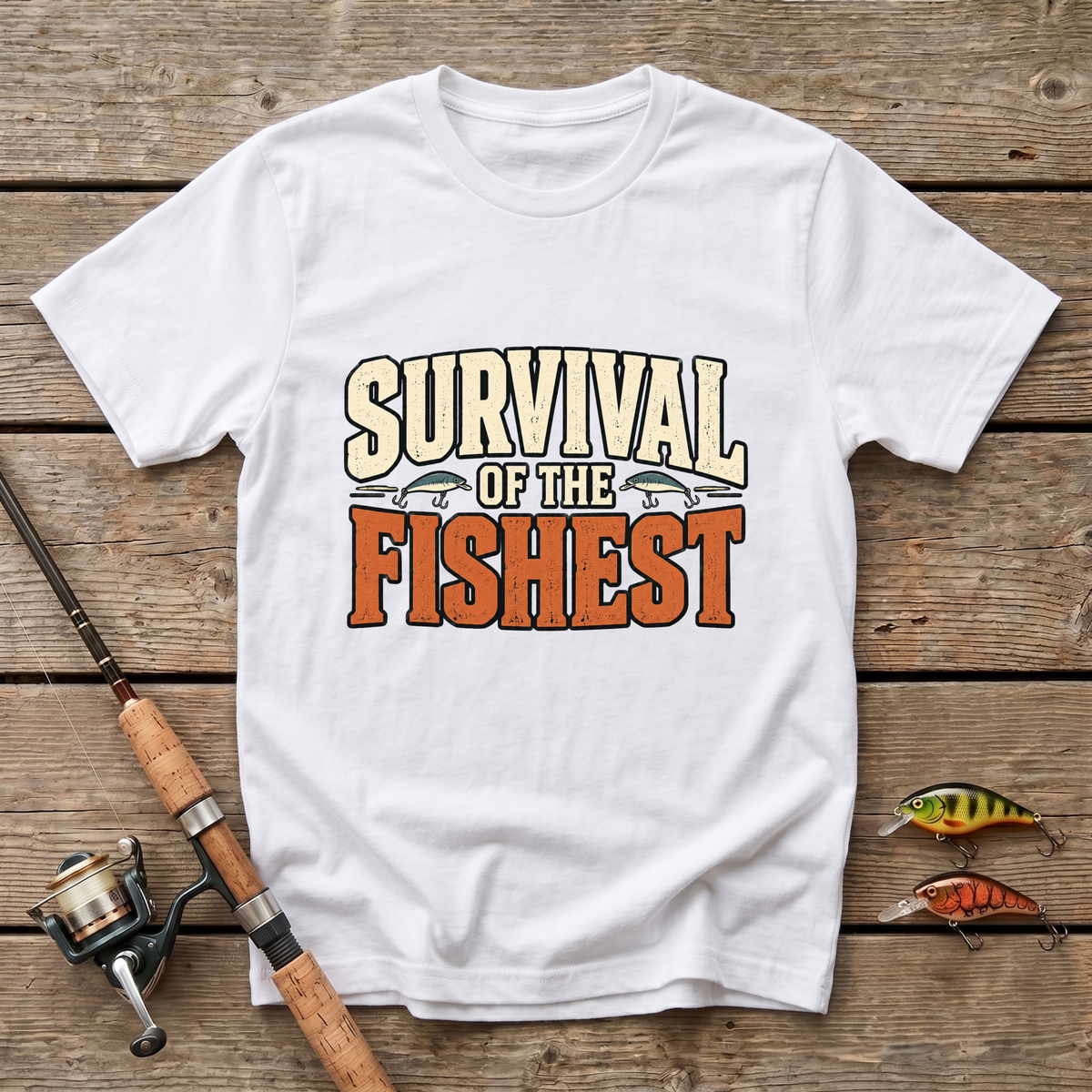 Survival Of The Fishest T-Shirt