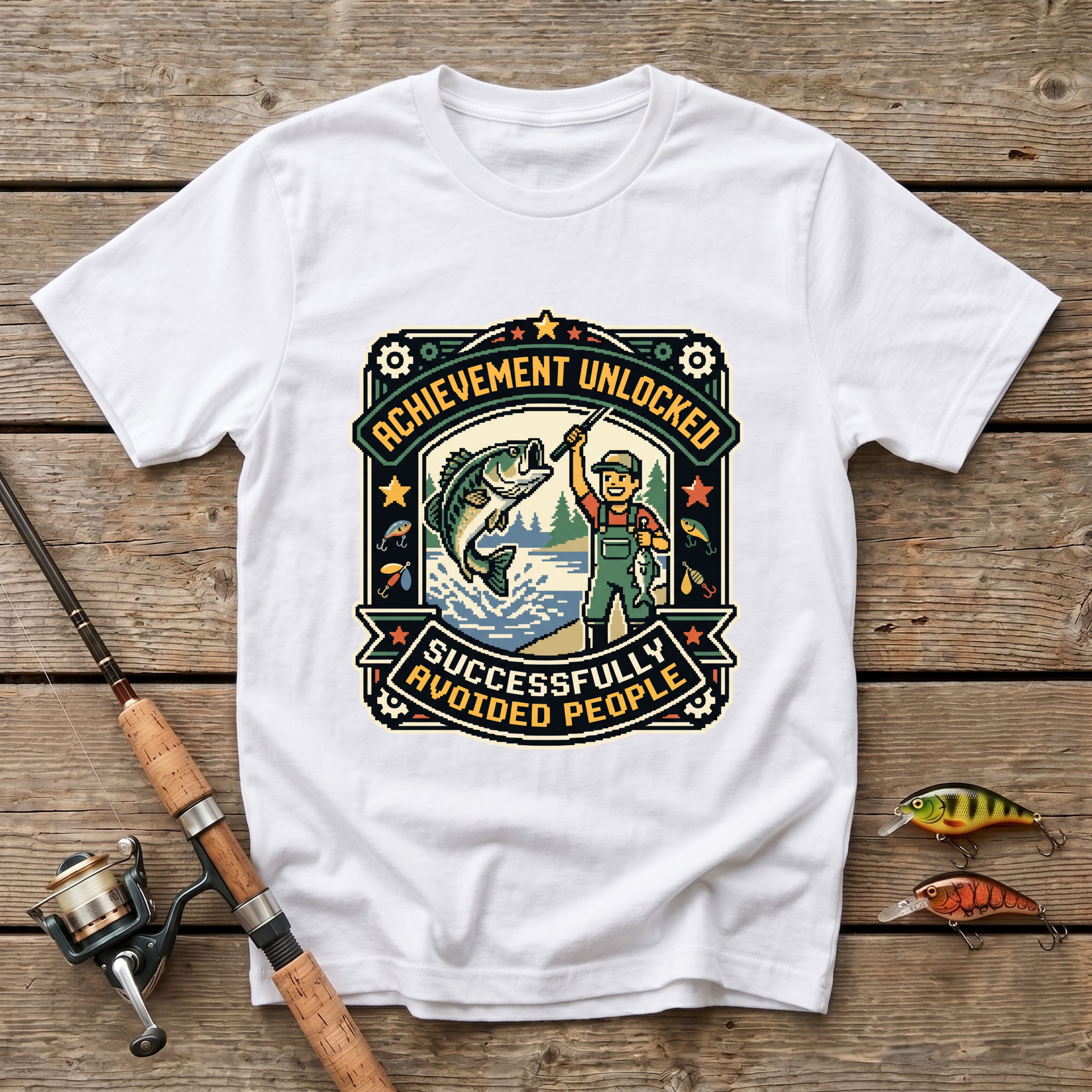 Achievement Unlocked: Successfully Avoided People T-Shirt