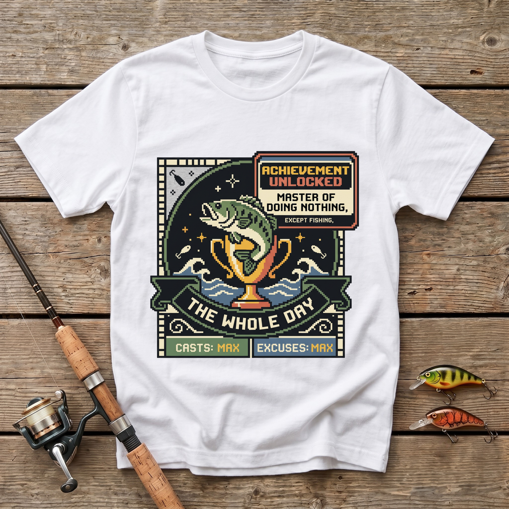 Achievement Unlocked: Master Of Doing Nothing T-Shirt
