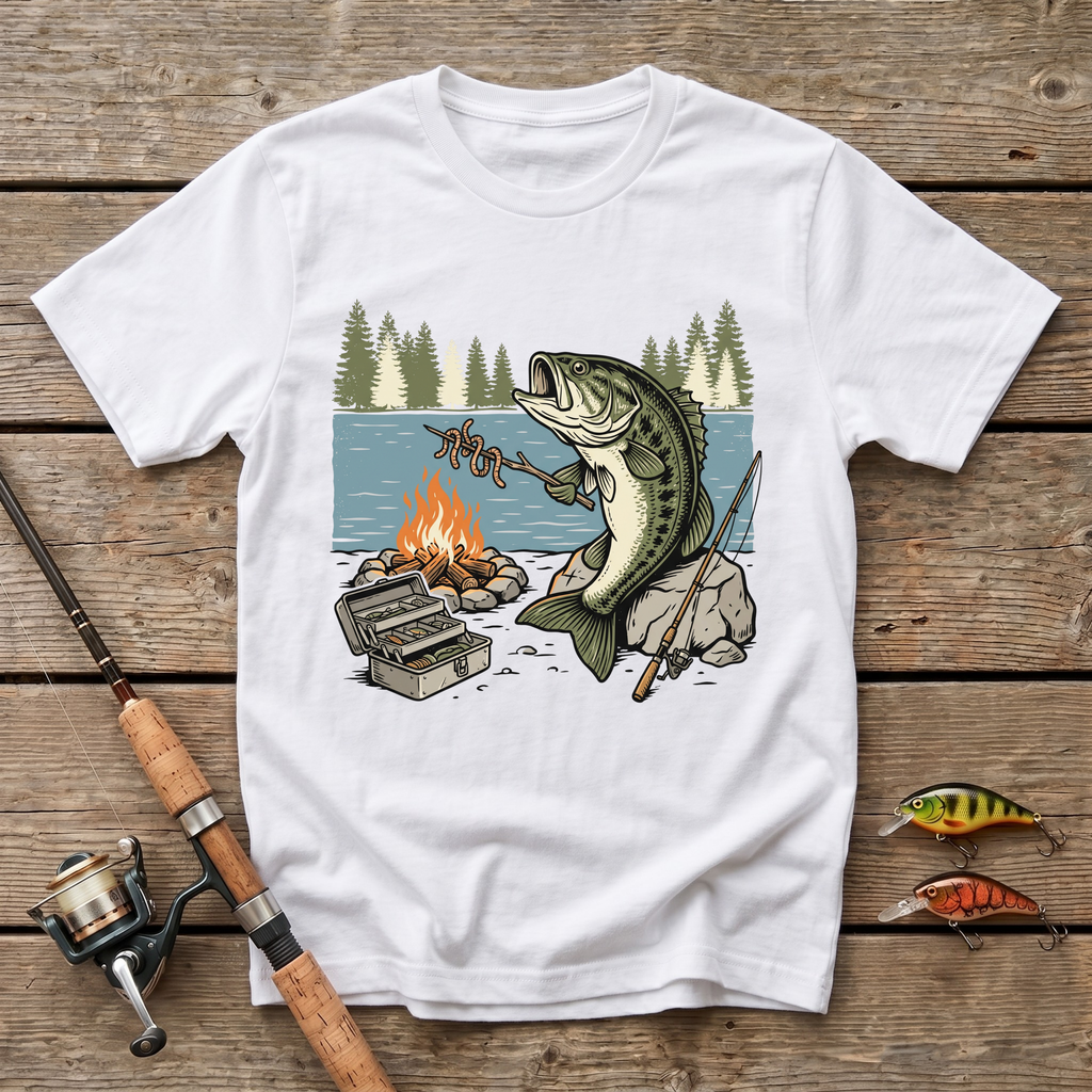 Bass Worm Grill T-Shirt