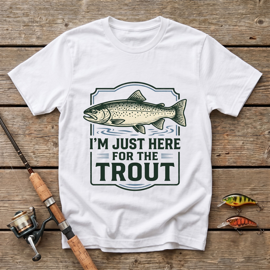 I'm Just here For The Trout T-Shirt