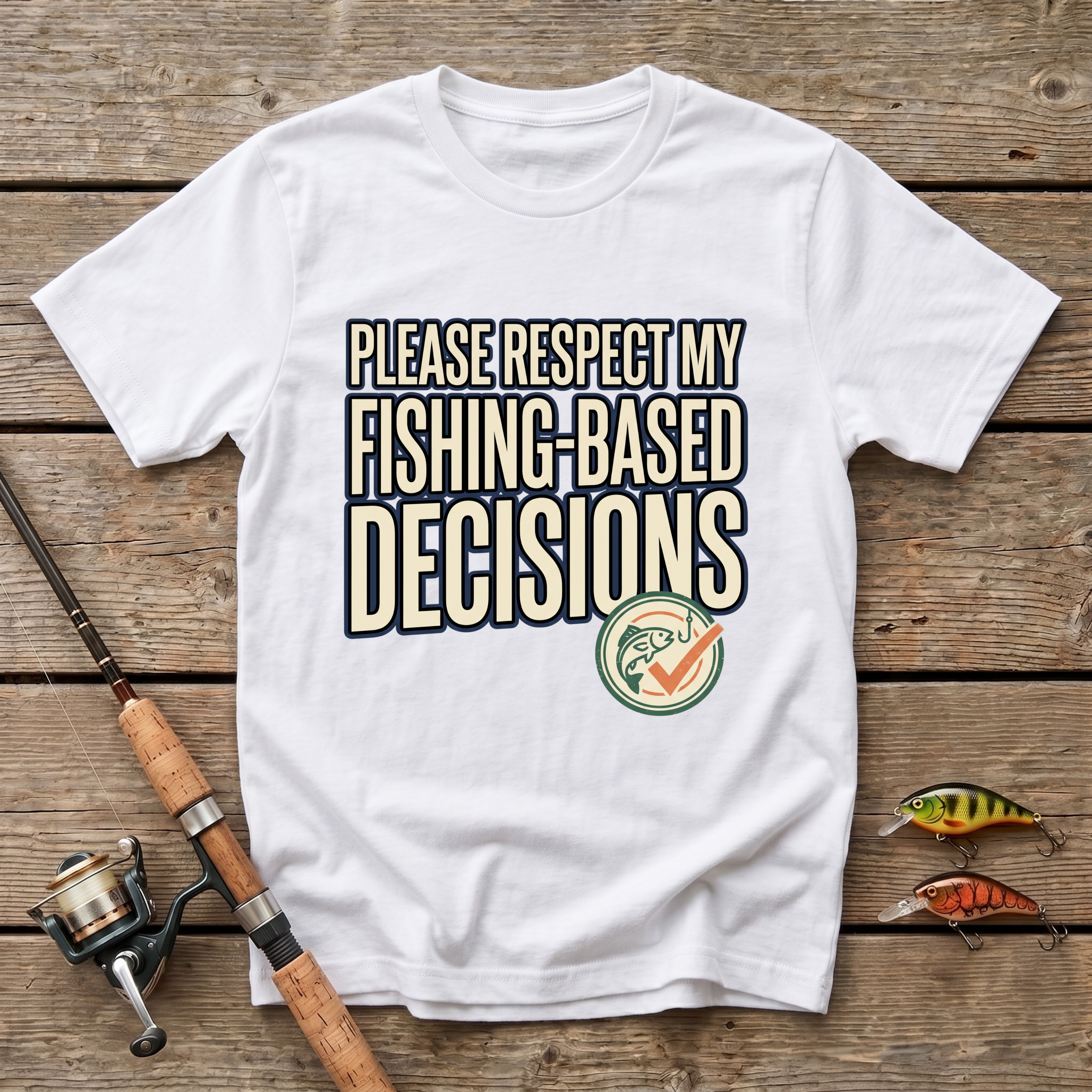 Fishing Based Decisions T-Shirt