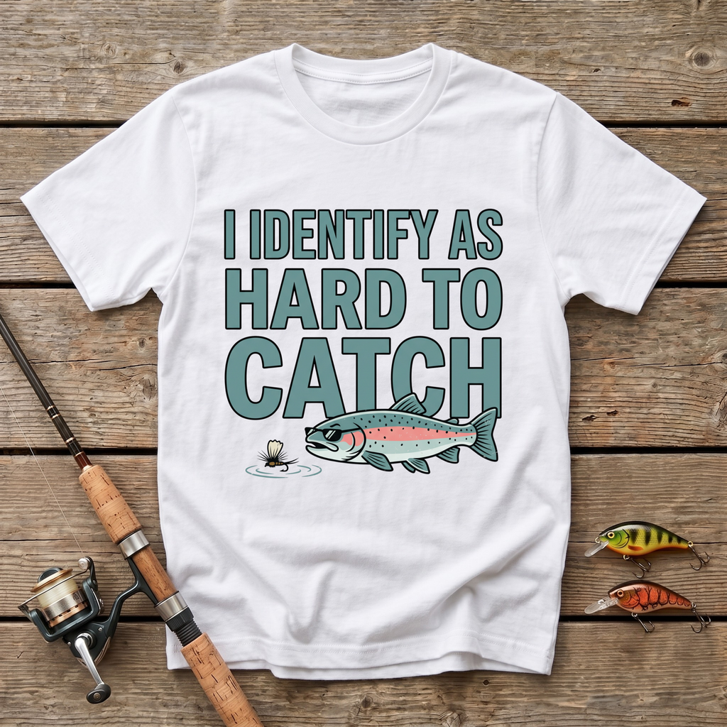 I Identify As Hard To Catch T-Shirt