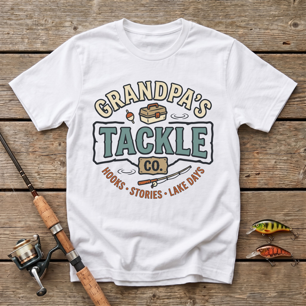 Grandpa's Tackle Co. T-Shirt