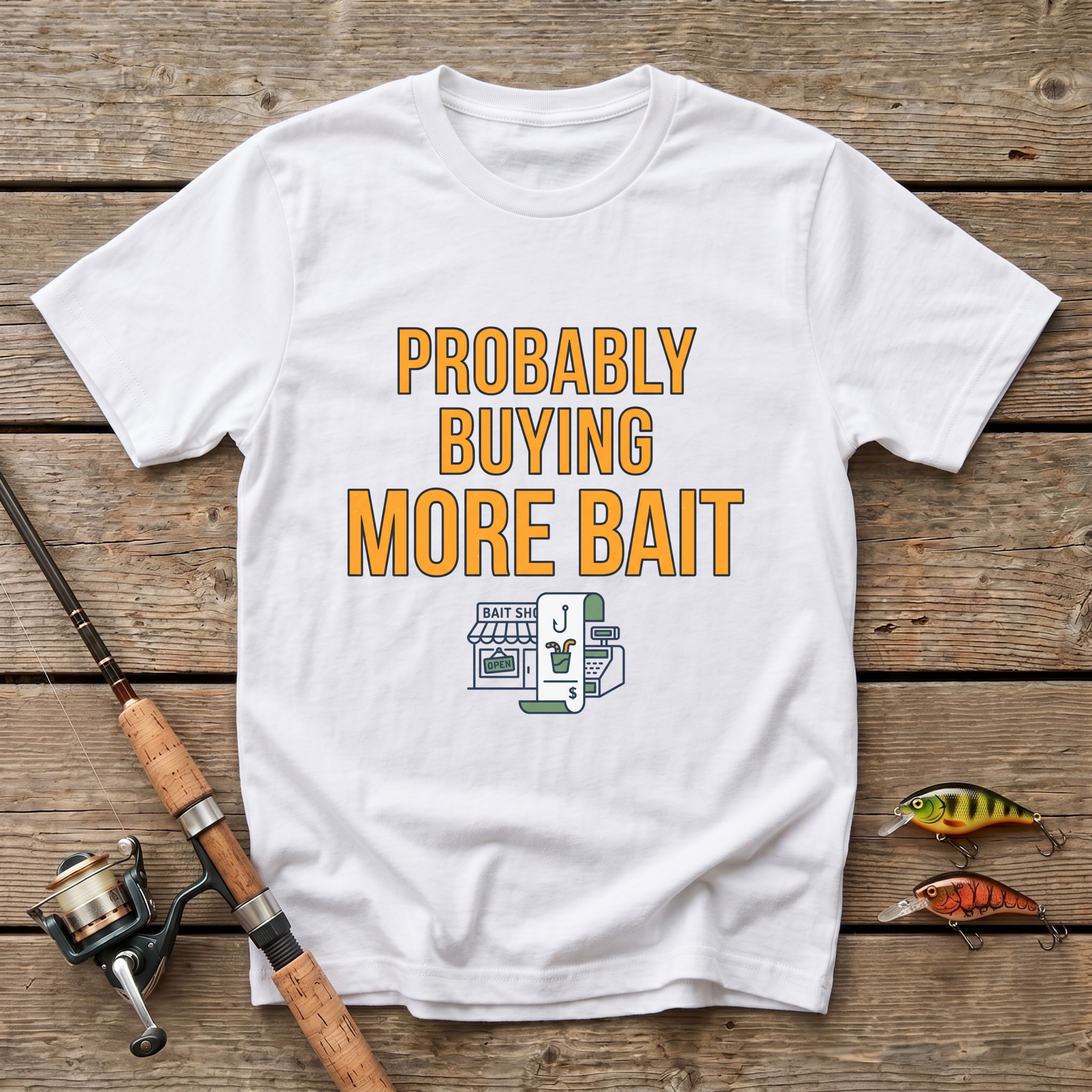 Probably Buying More Bait T-Shirt