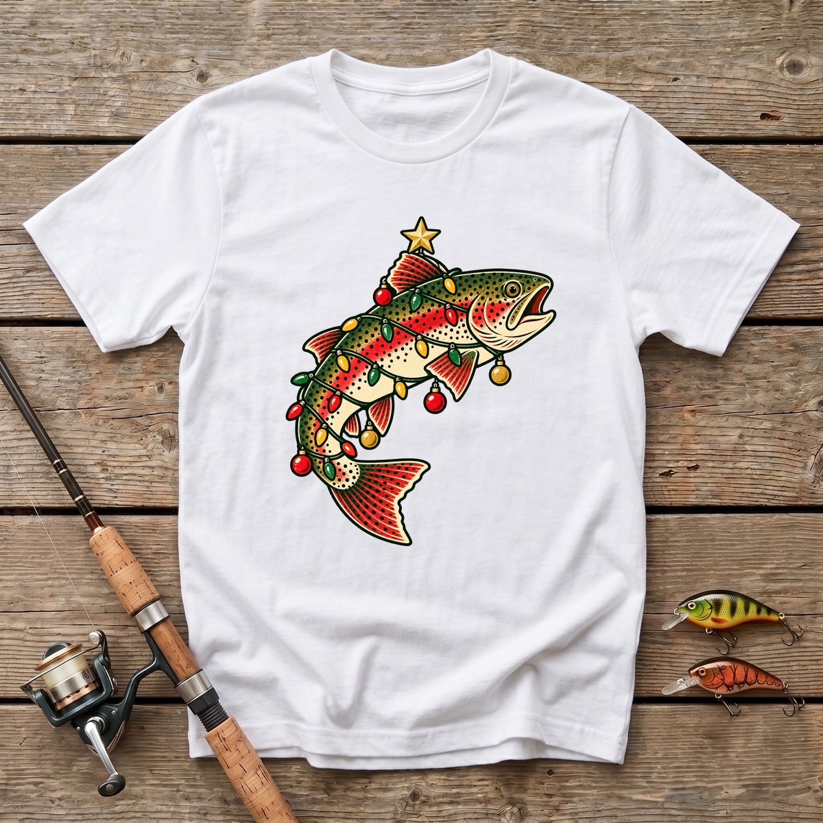 Christmas Trout T-Shirt