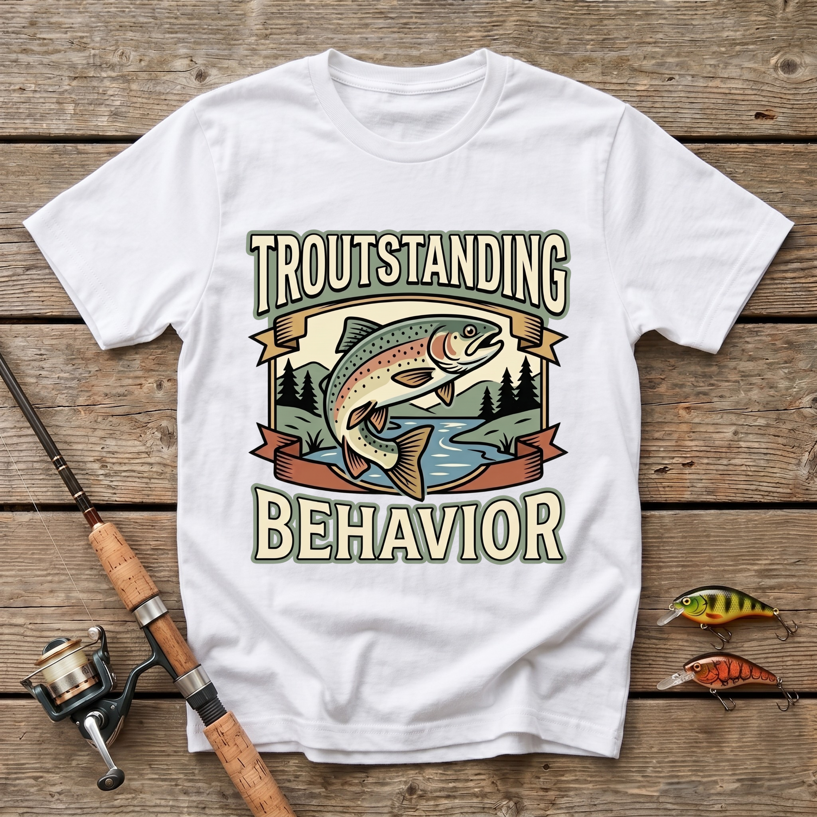 Troutstanding Behavior T-Shirt