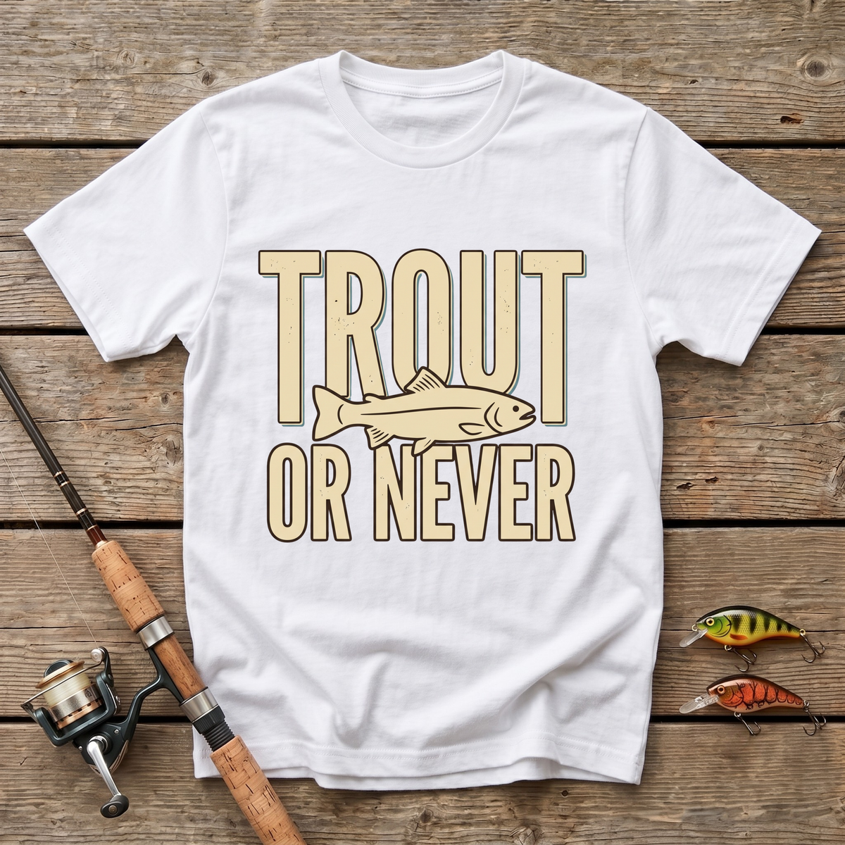 Trout Or Never T-Shirt