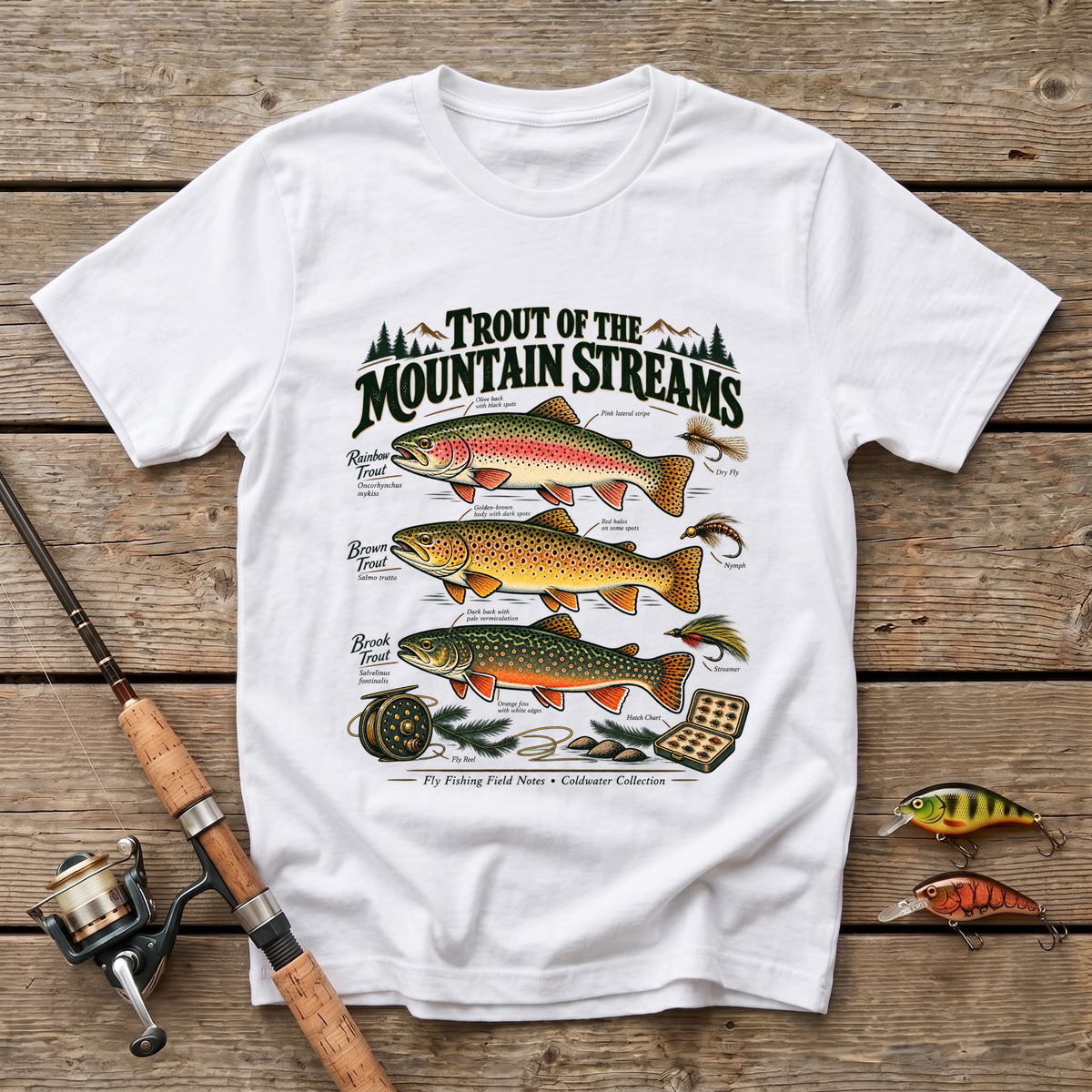 Trout Of The Mountain T-Shirt