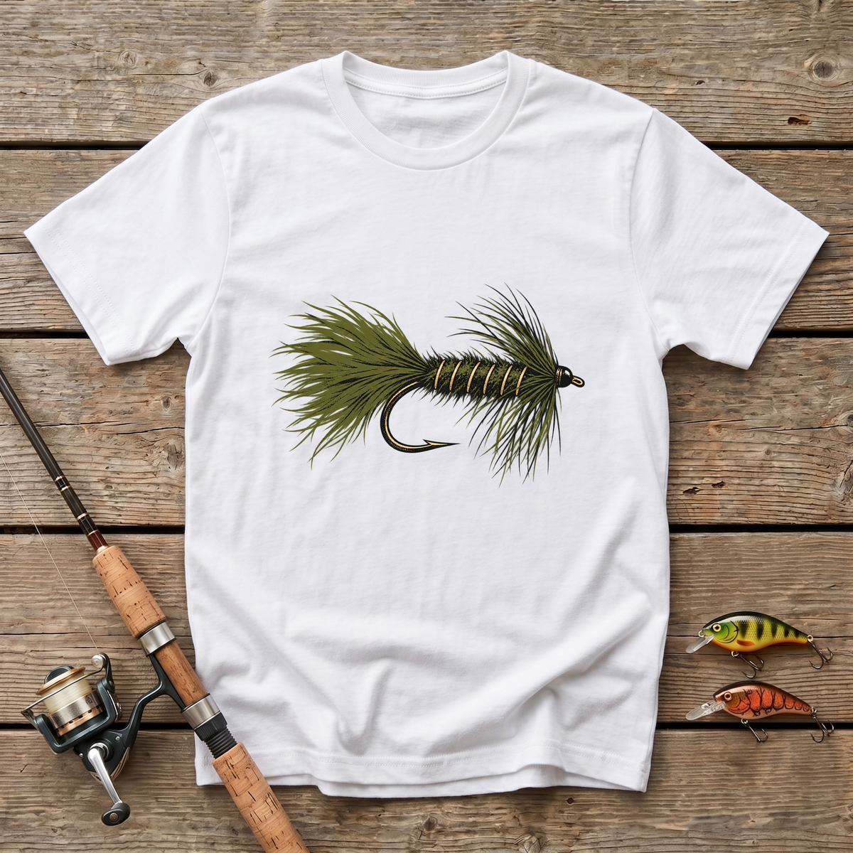 Olive Fly T-Shirt