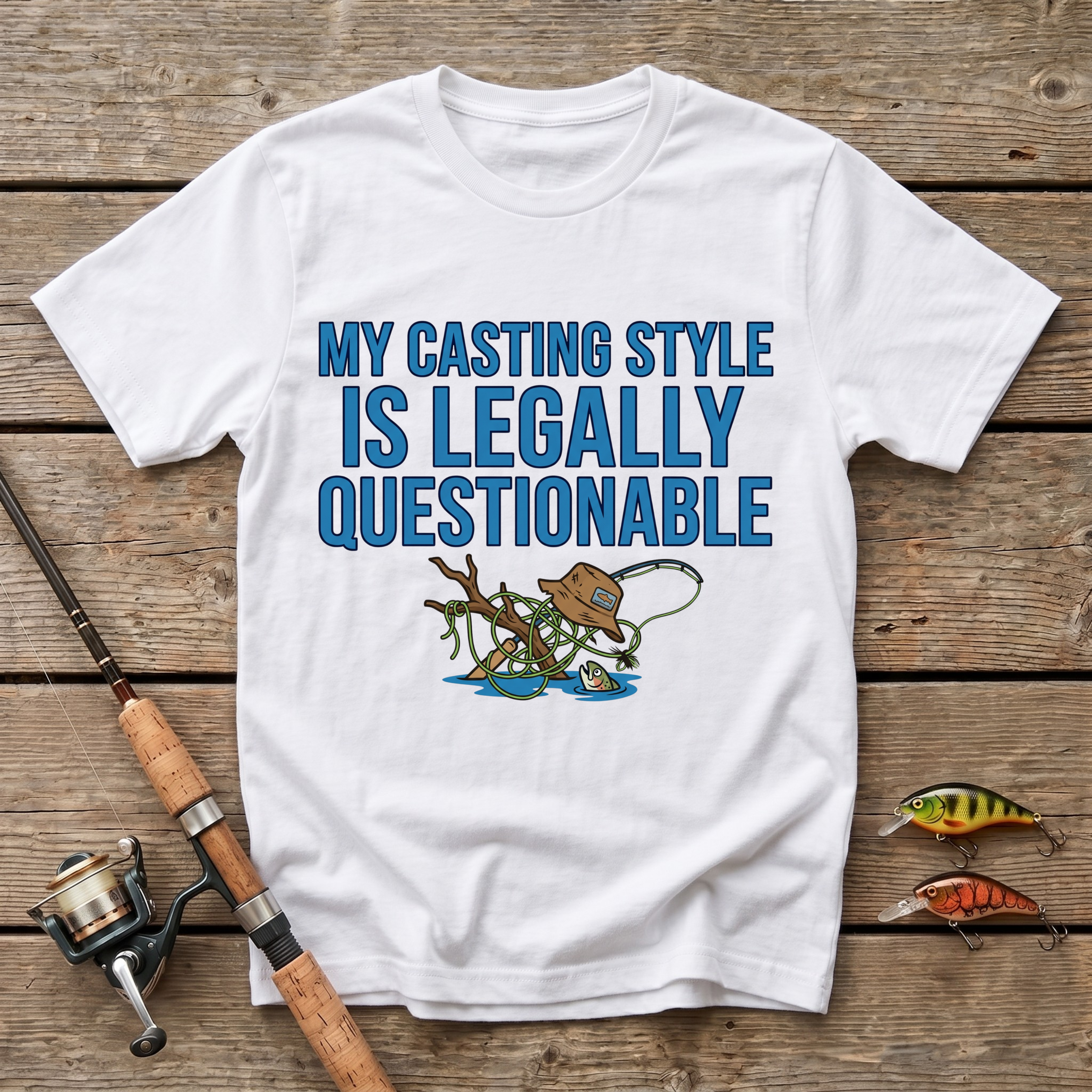 Casting Style Is Legally Questonable T-Shirt