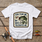 Wife Tolerates Me T-Shirt